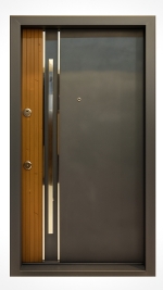 درب ضد سرقت فلزی و ترموود مدل SL-1784 | ارغوان درب