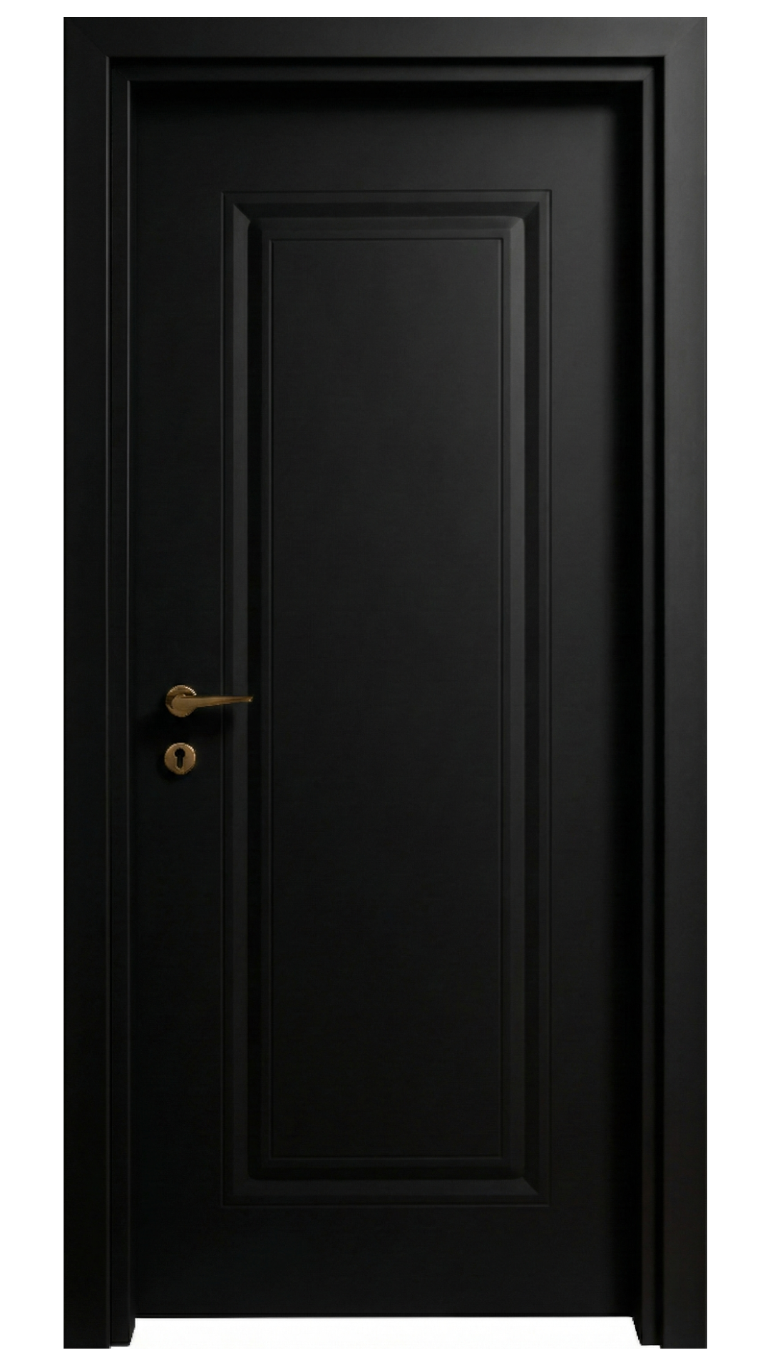 درب داخلی MDF مدل BR05 رنگ مشکی