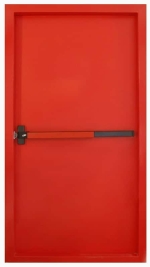 درب ضد حریق قرمز مدل FP-102