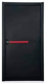 درب ضد حریق مشکی مدل FP-104