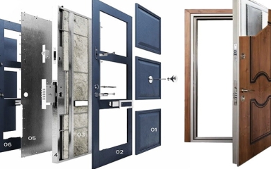 اجزای درب ضد سرقت استاندارد [۱۴۰۴]: کالبدشکافی کامل امنیت خانه شما