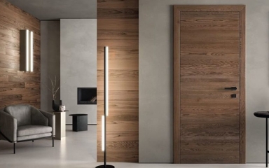 درب داخلی MDF: راهنمای کامل مزایا، انواع، روکش‌ها و ایده‌های دکوراتیو