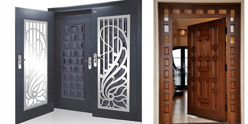 مقایسه درب ضد سرقت فلزی و چوبی: کدام یک برای شما انتخاب بهتری است؟