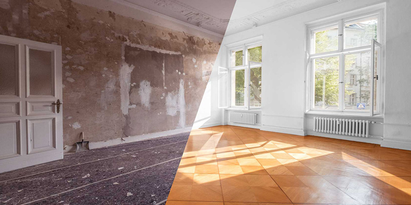 ایده‌های بازسازی ورودی خانه: تاثیر شگفت‌انگیز تعویض درب در زیبایی و امنیت