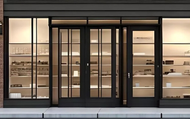 درب اماکن تجاری: راهنمای کامل انتخاب درب برای دفتر کار، فروشگاه و مجتمع‌های اداری