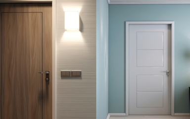 مقایسه درب داخلی؛ MDF، HDF، چوب یا PVC، کدام یک انتخاب بهتری است؟